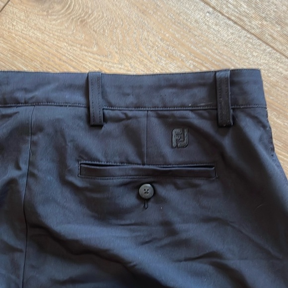 Men’s FootJoy Black Golf Slacks size 36 x 32 athletic pants - Picture 5 of 6